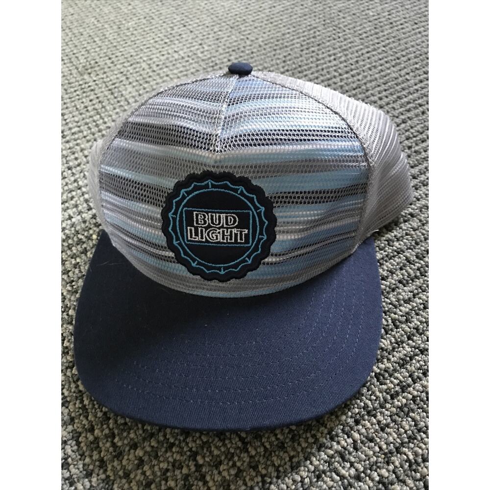 Bud Light OSFA Trucker‎ Hat EUC